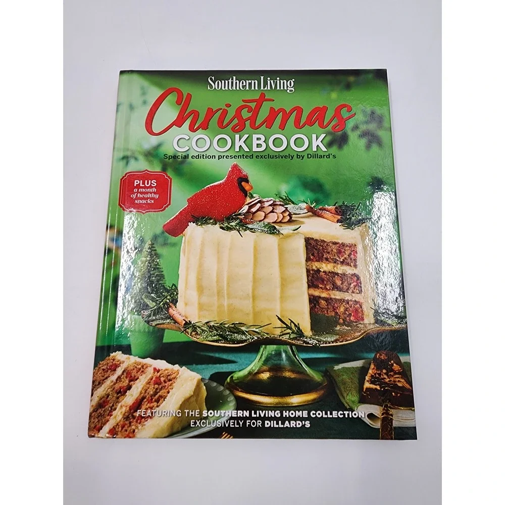 Southern Living Christmas Cookbook 2024 Dillard's Special Edition Hardcover